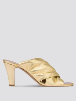 Mules Maria Paris Texas in pelle laminata