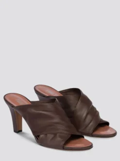 Mules Maria Paris Texas in pelle