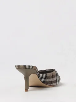 Mules Mews Burberry in lino
