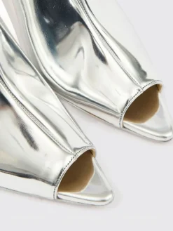 Mules MM6 Maison Margiela in vernice laminata