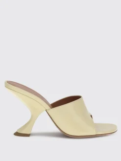 Mules Taylor Amina Muaddi in pelle