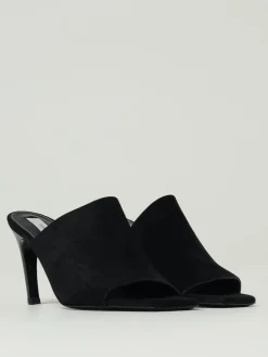 Mules Toteme in camoscio