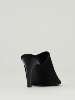 Mules Toteme in camoscio