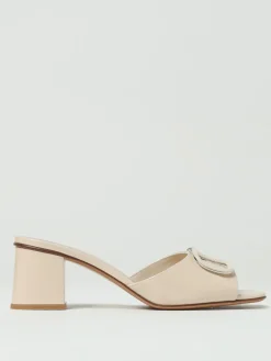 Mules VLogo Signature Valentino Garavani in vernice