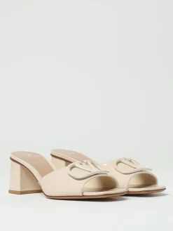 Mules VLogo Signature Valentino Garavani in vernice