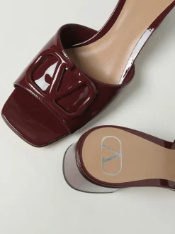 Mules VLogo Signature Valentino Garavani in vernice