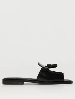 Mules Will Sebago in pelle spazzolata con nappe