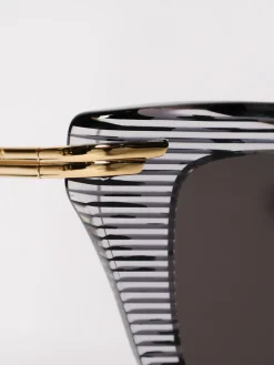 Occhiali da sole cat-eye in acetato Bottega Veneta