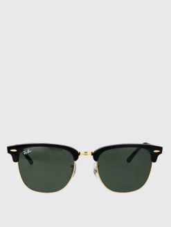 Occhiali da sole Clubmaster Ray-Ban in acetato e metallo