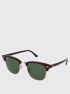 Occhiali da sole Clubmaster Ray-Ban in acetato e metallo