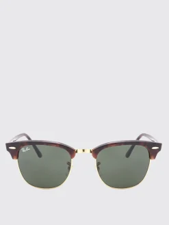 Occhiali da sole Clubmaster Ray-Ban in acetato e metallo