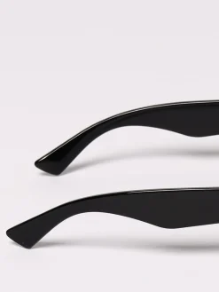 Occhiali da sole in acetato tartarugato Bottega Veneta