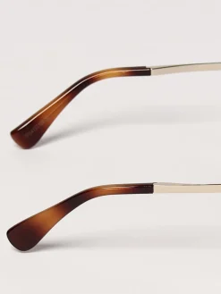 Occhiali da sole in acetato e metallo Max Mara