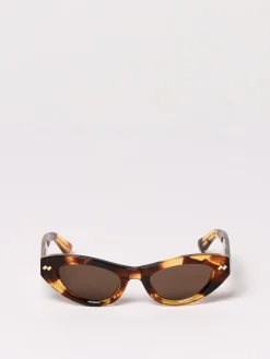 Occhiali da sole in acetato tartarugato Bottega Veneta