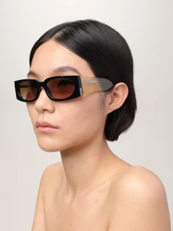 Occhiali da sole in acetato GCDS