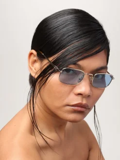 Occhiali da sole in metallo Miu Miu