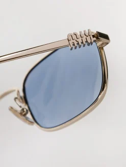 Occhiali da sole in metallo Miu Miu