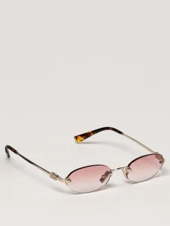 Occhiali da sole in metallo Miu Miu