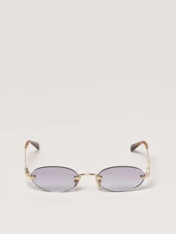 Occhiali da sole in metallo Miu Miu