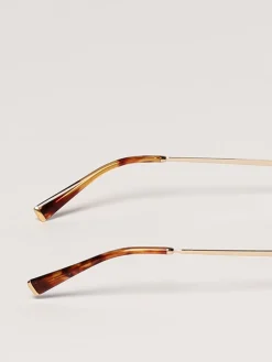 Occhiali da sole in metallo Miu Miu