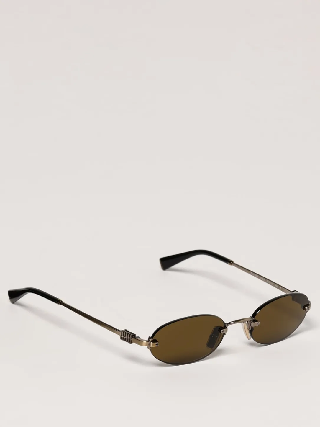 Occhiali da sole in metallo Miu Miu