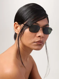 Occhiali da sole in metallo Miu Miu