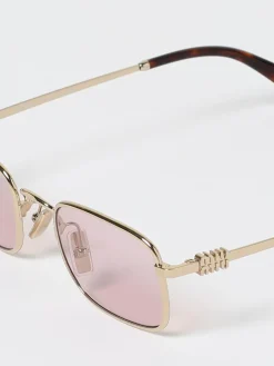 Occhiali da sole in metallo Miu Miu
