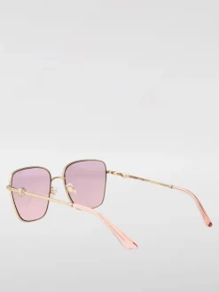 Occhiali da sole 0JC4005HB Jimmy Choo in metallo con strass