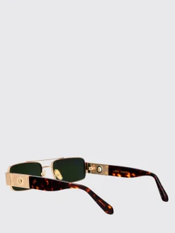 Occhiali da sole Joey Linda Farrow in titanio ed acetato