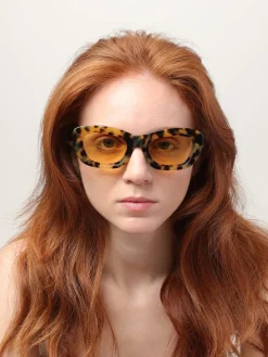 Occhiali da sole Rania Linda Farrow x The Attico in acetato