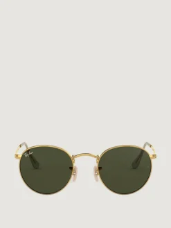 Occhiali da sole Round Metal Ray-Ban in metallo