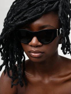 Occhiali da sole Saint Laurent in acetato tartarugato