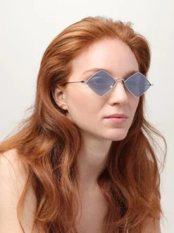 Occhiali da sole SL 302 LISA 010 Silver Saint Laurent