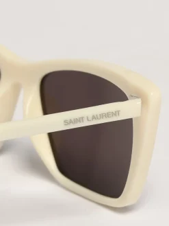 Occhiali da sole SL 737 Mica Thin Saint Laurent in acetato