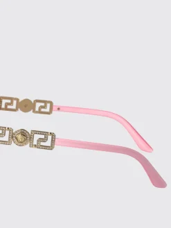 Occhiali da sole Versace in acetato con strass incastonati