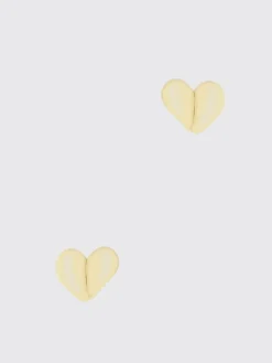 Orecchini Drop Bottega Veneta in argento sterling placcato oro 18 kt