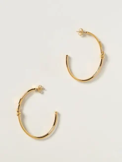 Orecchini Elisabetta Franchi in ottone