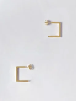 Orecchini Elisabetta Franchi in ottone