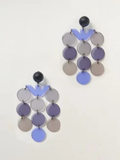 Orecchini Emporio Armani in resina spazzolata