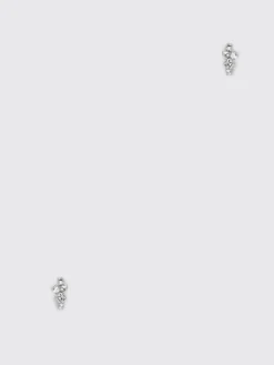 Orecchini Magda Butrym in ottone con strass incastonati