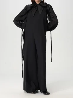 Orecchini Tag And Key MM6 Maison Margiela in ottone