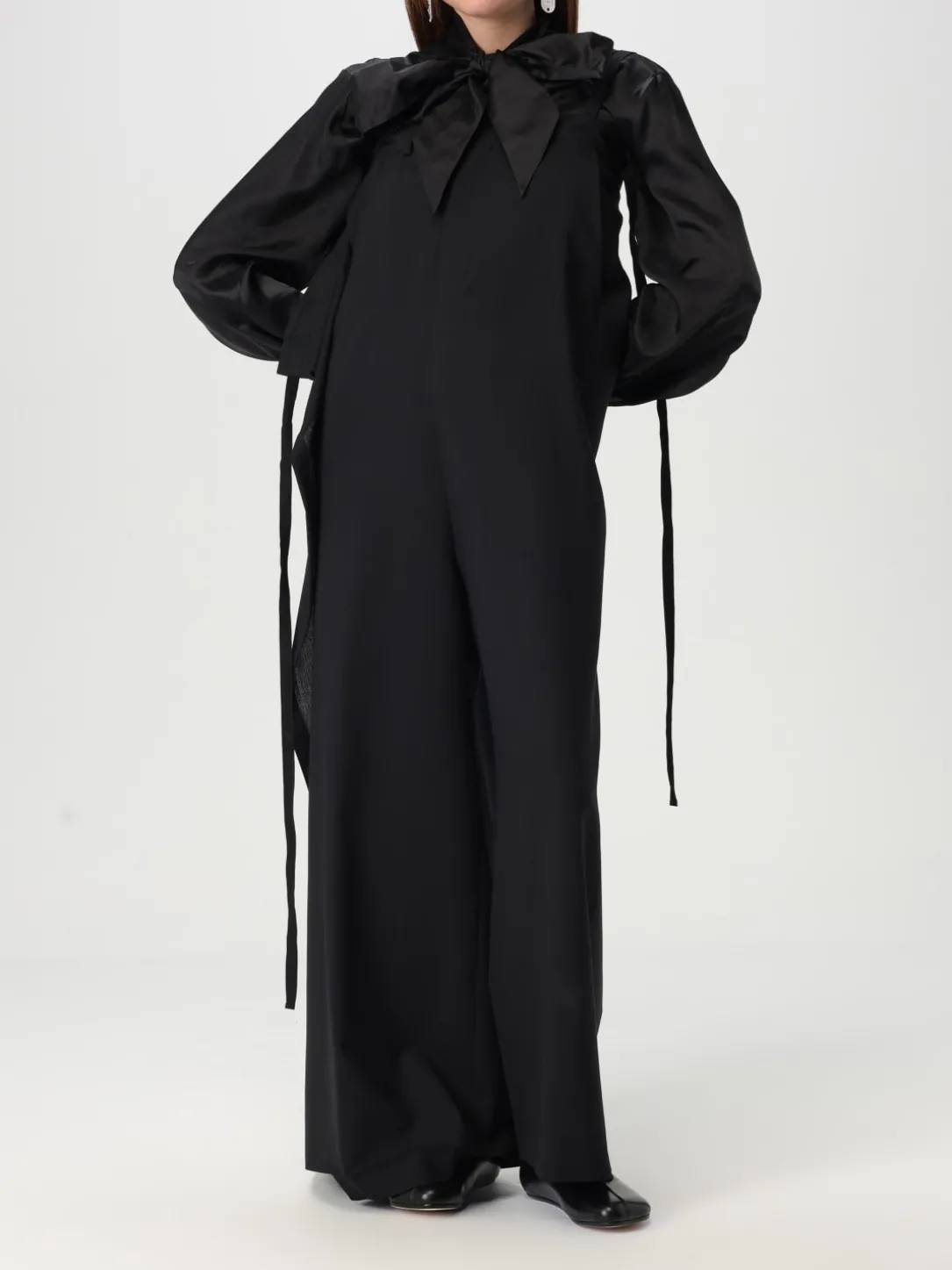 Orecchini Tag And Key MM6 Maison Margiela in ottone