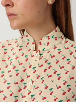 Orecchini VLogo Signature Valentino Garavani in ottone e perle sintetiche