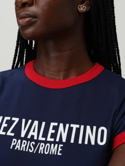 Orecchini VLogo Signature Valentino Garavani in ottone con Swarovski