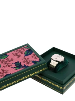 Orologio gg engraved Gucci in acciaio 35 mm