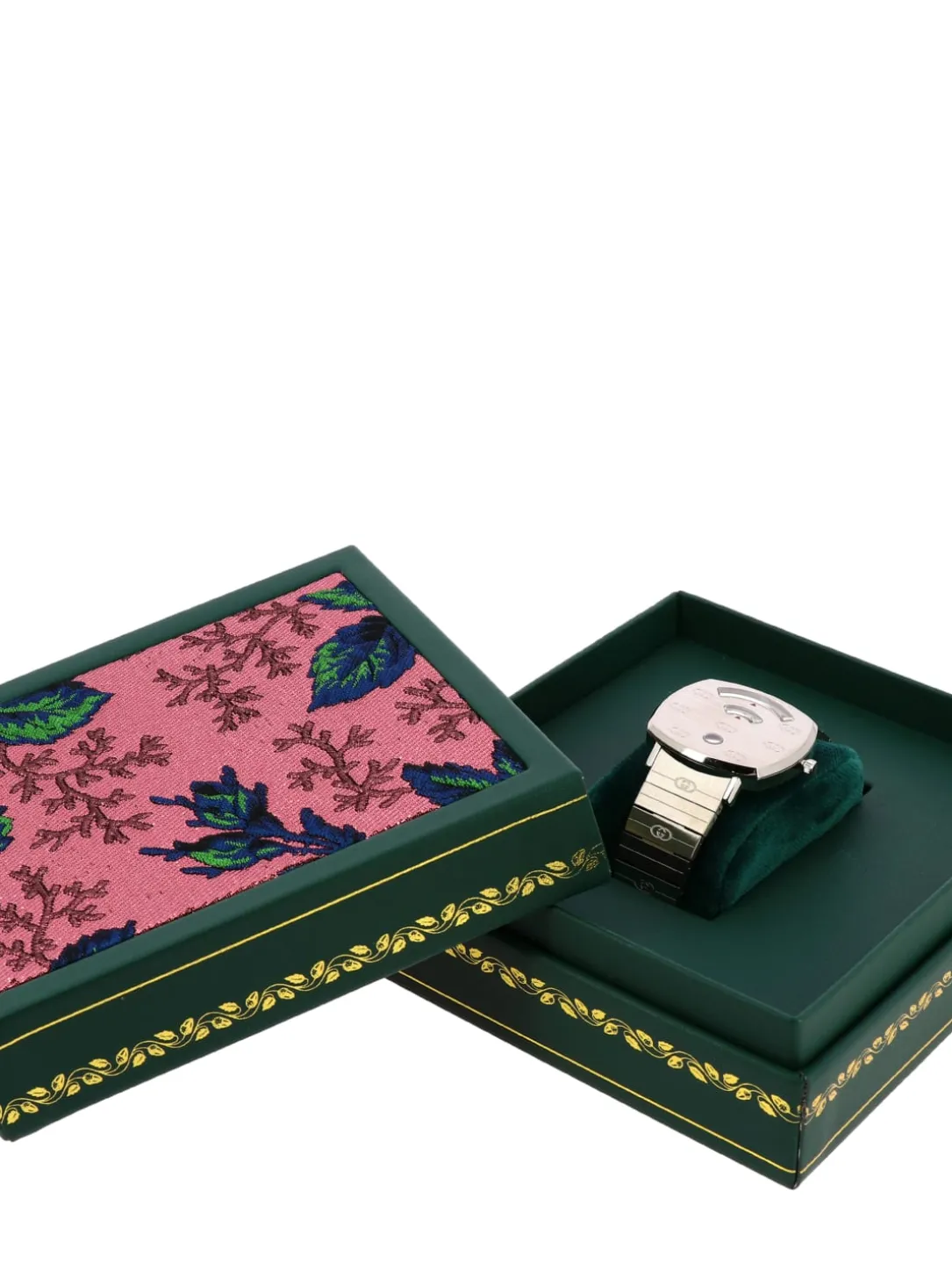 Orologio gg engraved Gucci in acciaio 35 mm