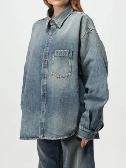 Overshirt Balenciaga in denim