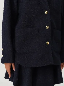 Overshirt Pinko in tweed