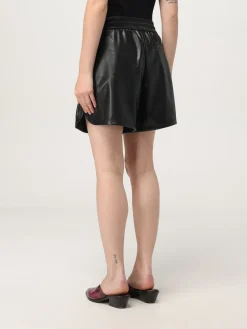 Pantaloncino Boss in pelle sintetica