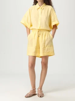 Pantaloncino Boss in ramie